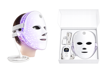 Máscara facial LED